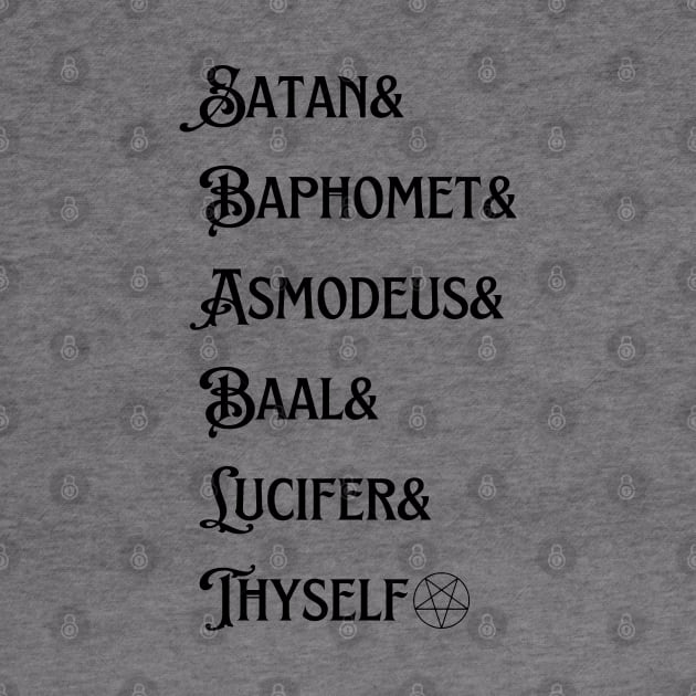 Hail List Satan by BlasphemousBlessings